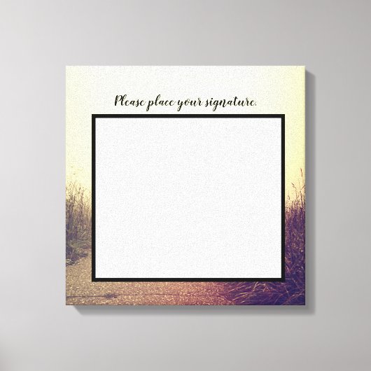 20 "x20" Signature Canvas Sunrise Pathway Walkway (Voorkant)