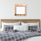 20 "x20" Signature Canvas Tarwe op Burlap Sack Cou (Insitu (Slaapkamer))