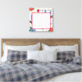 20 "x20" Signature Canvas Traditional Bird Tattoo  (Insitu (Slaapkamer))