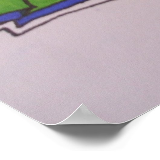 20 x 15 PLUR Graffiti Poster (Hoek)