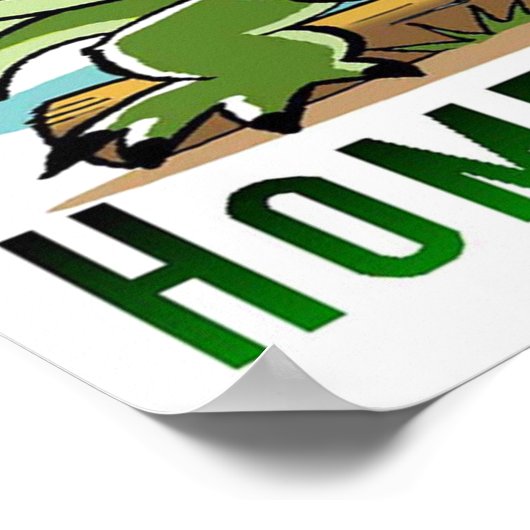 20 x 16-inch Cajun Homeland Security POSTER (Hoek)