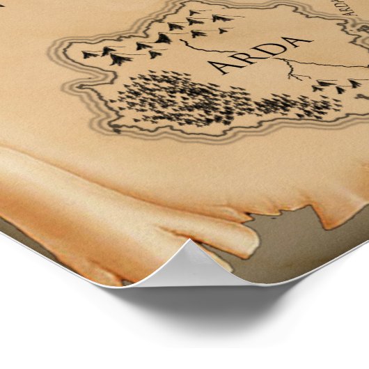 20 x 16-inch Ilyon Map Poster (Matte) (Hoek)