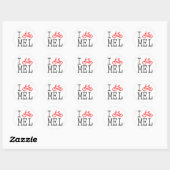 20 x 1½' ronde stickers op een vel (Vel)