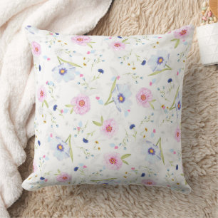 20" x 20" Floral Polyester Sierkussen