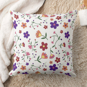 20" x 20" Floral Polyester Sierkussen