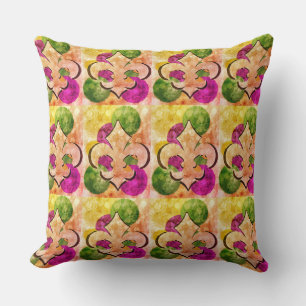 20 x 20 inch Fleur-de-Lis-Sierkussen Kussen