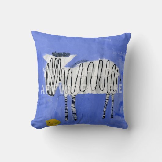 20 x 20 inch gewoon art Pillow $ 59,95 Kussen (Voorkant)