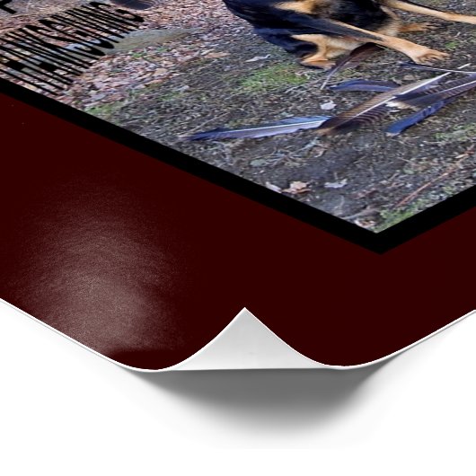 20 x 20" poster "Een jaar volgens Annie" (Hoek)