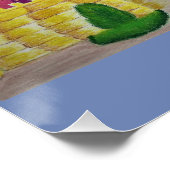 20 x 20 Poster Israëls 70ste Jubileum (Hoek)