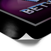 20 x 20 Semi Truck-Poster Poster (Hoek)