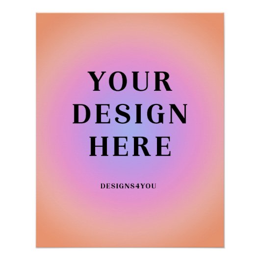 20 x 25 Verticaal Gedrukt Perfect Poster (Voorkant)