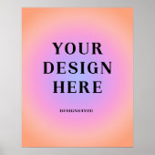 20 x 25 verticale gedrukte kunst poster (Voorkant)