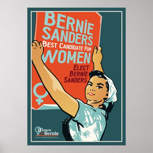  20 x 28-inch Poster Vrouwen voor Bernie (Voorkant)