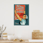  20 x 28-inch Poster Vrouwen voor Bernie (Keuken)