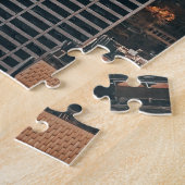 20" x 30", 1014 pieces Empire State Building Legpuzzel (Zijkant)