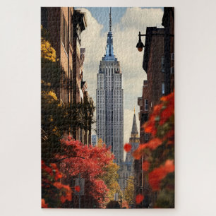 20" x 30", 1014 stukken Empire State Building Legpuzzel