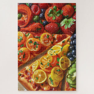 20" x 30", 1014 stukken Fruit Pizza Legpuzzel