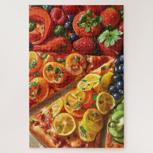 20" x 30", 1014 stukken Fruit Pizza Legpuzzel (Verticaal)