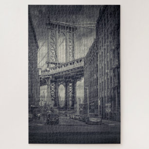 20" x 30", 1014 stukken Manhattan Bridge Legpuzzel