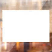 20" x 30" Aangepaste Rechthoekige Raamsticker voor (Vel 2)