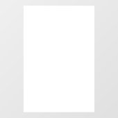 20" x 30" Aangepaste Rechthoekige Raamsticker voor (Vel)