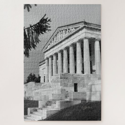 20 x 30 historisch Museum Buffalo Puzzle jjhelene Legpuzzel (Verticaal)