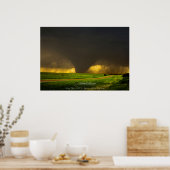20 x 30 inch, Tornado-Poster Poster (Keuken)