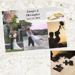 20 x 30 persoonlijke video's en foto's toevoegen legpuzzel<br><div class="desc">De bruiloft puzzel kan voor elke gelegenheid zijn. Weergave van de 1.014 Stukken,  20" x 30" horizontale puzzel. Getoond zijn voorbeeld trouwfoto's. Klik op Deze Sjabloon personaliseren om deze te vervangen door foto's van vergelijkbare grootte. Klik op Bewerken voor meer wijzigingen.</div>