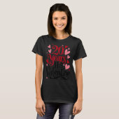 20 Years His Valentine _ Anniversary Couples Valen T-shirt (Voorkant volledig)