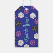 20-zijdig Dice DND Games Verjaardagsfeest Cadeaulabel (Voorkant)