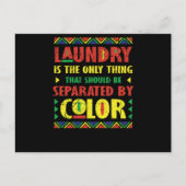 20 Zwarte geschiedenismaand Afrikaanse Pride Appar Aankondigingskaart (Voorkant)