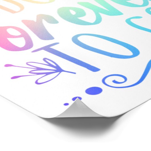 20e 20-jarige weddenschap Jubileum echtgenoot vrou Poster (Hoek)