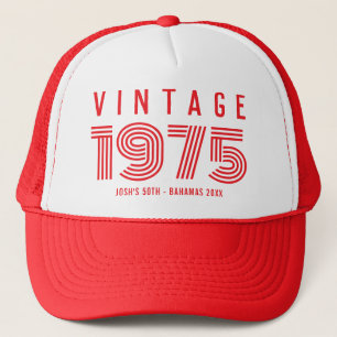  20e 30e 40e 50e 60e verjaardagsfeest trucker pet