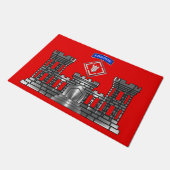 20e Airborne Brigade Genie Castle Deurmat (Schuin)