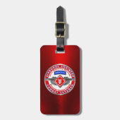 20e Brigade Ingenieurs Bagagelabel (Voorkant verticaal)