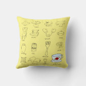 20e bruiloft Jubileum cadeau voor thuis Kussen (Achterkant)