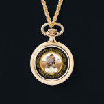 20e bruiloft Jubileum foto aandenken Horloge<br><div class="desc">Het Twintigste Bruiloft Jubileum is een mijlpaal in elk relatie dat het verdient om te worden gevierd en wat een betere manier dan met een aandenken met de woorden "20th Wedding Jubileum" in de ronde en ruimte in het centrum voor u om te personaliseren met uw foto, namen en bruiloft...</div>