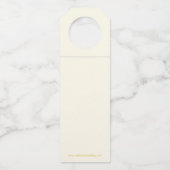 20e bruiloft Jubileum foto gemstone hart Flessenhanger (Achterkant)