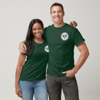 20e bruiloft Jubileum Heart Emblem T-Shirt