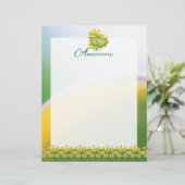 20e bruiloft Jubileum Party-scriptpagina's (Staand voorkant)