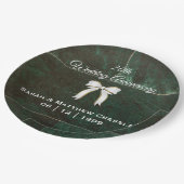 20e bruiloft Jubileum Smaragd Groene Borden Papieren Bordje (Gekanteld)