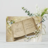 20e bruiloft Jubileum Wow Renewal Kaart (Staand voorkant)