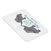 20e china trouwdag olifant magnet magneet (Rechterzijde)