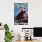 20e EEUW BEPERKT Streamliner New York Central Poster (Thuiskantoor)