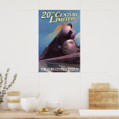 20e EEUW BEPERKT Streamliner New York Central Poster (Keuken)