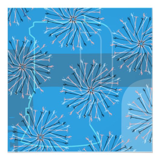 20e eeuw — Ontwerpstartpagina van 20e eeuw Foto Afdruk (Voorkant)