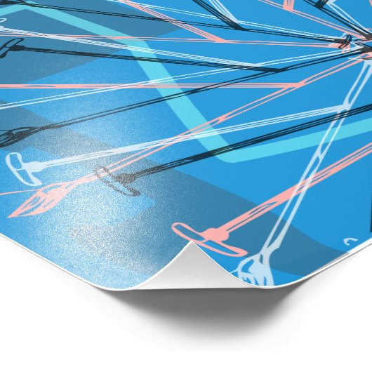 20e eeuw — Ontwerpstartpagina van 20e eeuw Foto Afdruk (Hoek)