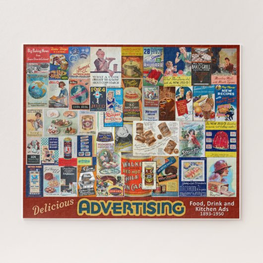 20e EEUWS RECEPT BOEKJE COLLECTIE Legpuzzel (Horizontaal)