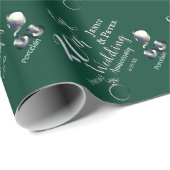 20e Emerald Porselein bruiloft Jubileum Cadeaupapier (Rol Hoek)