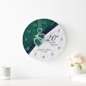 20e Emerald Wedding Jubileum Keepslag Grote Klok (Huis)